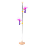 Maxbell Wooden Bird Pole Toy Funny Pecking Bird on A Pole for Teens Kids Boys Girls
