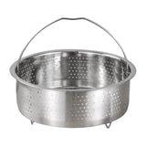 Maxbell Steamer Basket Multipurpose Round Stainless Steel Steamer Insert Kitchenware 22cm