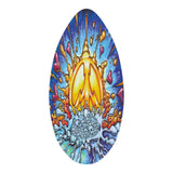 Maxbell Skimboard Beach Toys Lightweight Beach Sand Board for Men Women Adults Teens B