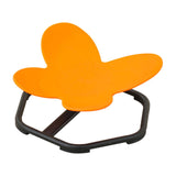 Maxbell Kids Swivel Chair Non Slip Sensory Swivel Chair for Children Motion Sickness orange