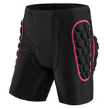 Maxbell Maxbell 3D Protection Hip EVA Paded Shorts Impact Pad Ski Ice Skating Snowboard L Pink