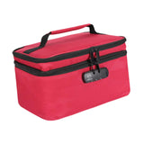 Medical Box First Aid Box Bin Double Layer for Toy Outdoor Activities Sewing Red