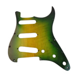 Maxbell Sss Guitar Pickguard with Srcew Guitar Part for Electric Guitar Accesssories green