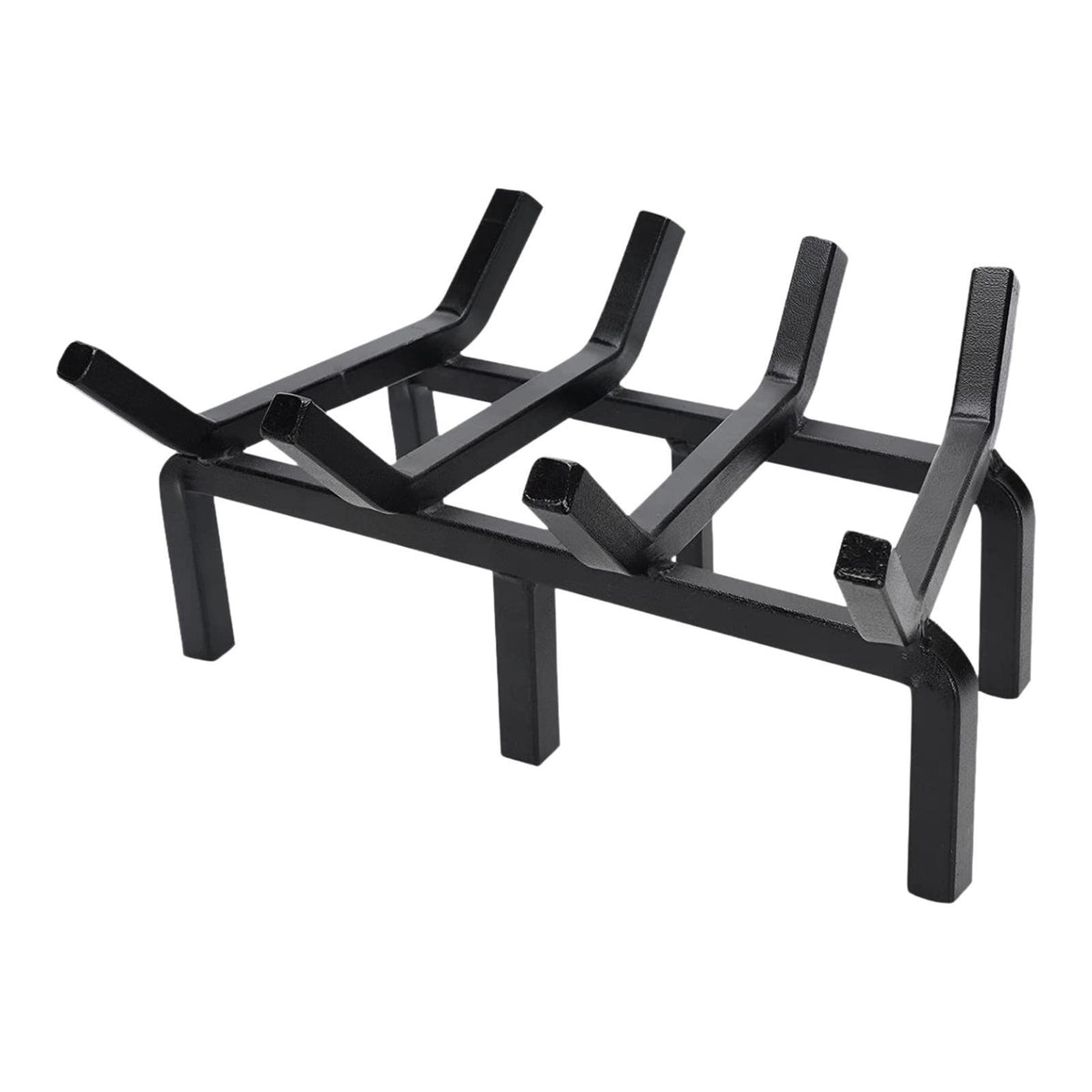 Maxbell Fireplace Grate Kindling Tool Firewood Burning Rack for Cooking Home Outside
