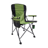 Maxbell Camping Folding Chair Heavy Duty Portable Outdoor Seat for Camp Patio Travel Green