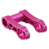 Maxbell Bicycle Handlebar Extender Accessories for Most Bicycle Motorcycle Road Bike Rose red