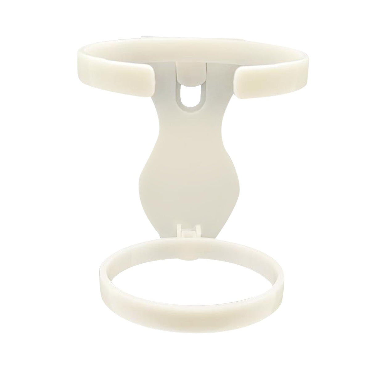 Maxbell Bag Cup Holder Handbag Accessories Foldable Water Bottle Holder White