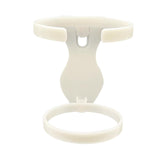 Maxbell Bag Cup Holder Handbag Accessories Foldable Water Bottle Holder White