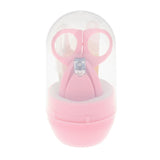 Maxbell 4pcs/Set Baby Nail Clippers Scissors Cutters Finger Manicure Pink