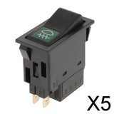 Maxbell 5x4Pins Fog Light Rocker Switch On Off Control for Car Truck Engineering Train