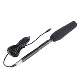 Maxbell Professional Reporter Interview Unidirectional System Condenser Microphone for DSLR Camcorders Video Cameras - Aladdin Shoppers