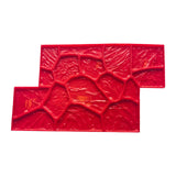 Maxbell Vivid Stone Texture Rock Texture Seamless Stamp Mat for Outdoor Garden Patio C