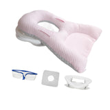 Maxbell Face Down Pillow Neck Support Multifunctional Soft Face Cushion Prone Pillow Pink