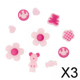 Maxbell 3xBeach Bag Charms Accessories Creative Festival Craft Reusable Handmade Decor Style E