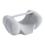 Back Sleep Pillow Wrinkle Prevent Nursing Facilities Recliners Beauty Pillow Light Gray Strap70cm