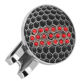 Maxbell Golf Ball Marker Crystal Drill Cap Clip Marker for Golf Cap Visor Red - Aladdin Shoppers