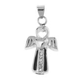 Maxbell Exquisite Urn Angel Wing & Heart Cross Shape Pendant Memorial Ashes Keepsake Cremation Jewelry - Aladdin Shoppers