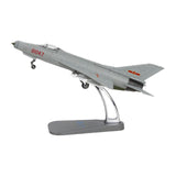 Maxbell 1/72 Scale J7 Fighter Souvenir Airplane with Base for Cafe TV Cabinet Office