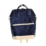 Maxbell Backpack for Women Men Trendy Travel Daypack for Hiking Backpacking Shopping Navy Blue