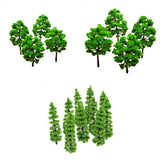 Maxbell 45 Pcs Model FIR TREES TRAIN Scenery Landscape HO N