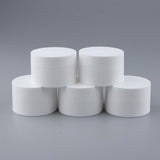 Maxbell Maxbell 5Pcs Empty Plastic Cosmetic Cream Jars Pots Refillable Makeup Containers 50g