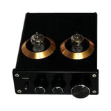 Maxbell Portable HiFi 6J1 Value Tube Preamplifier Stereo Amplifiers Digital Treble & Bass Tone Control Black - Aladdin Shoppers