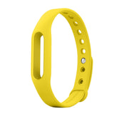 Maxbell Maxbell Yellow Waterproof Replacement Wrist Strap Band For Xiaomi Mi Smart Bracelet