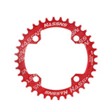 Maxbell Bike Chainring BCD 104mm 40T Sprocket Parts for Mountain Bike Riding Cycling Red