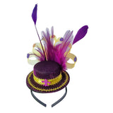 Maxbell Saint Patrick's Day Headband Irish Hairband for Party Props New Year Holiday Violet