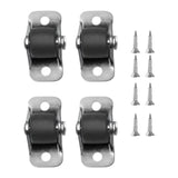 Maxbell 4x Rubber Casters Small Castors Replaces Silent Desk Furniture Linear Wheels