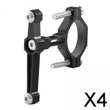Maxbell 4xBicycle Water Bottle Cage Holder Bike Kettle Rack for Mountain Bikes Black