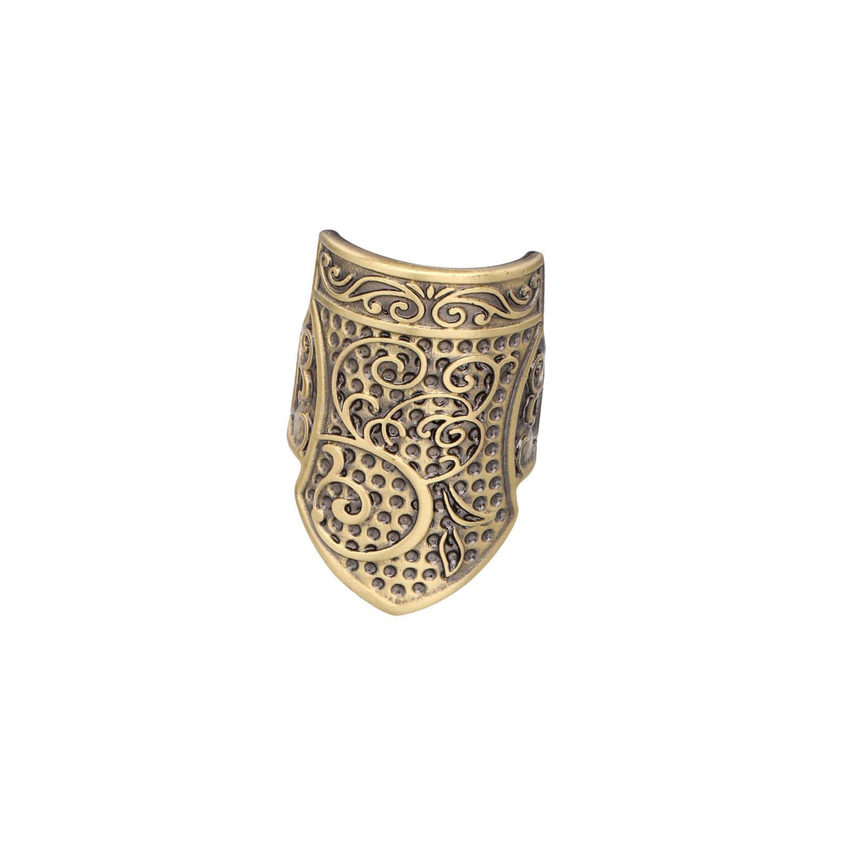 Sewing Thimble Finger Protector Antique Sewing Finger Guard DIY Sewing Tools Bronze