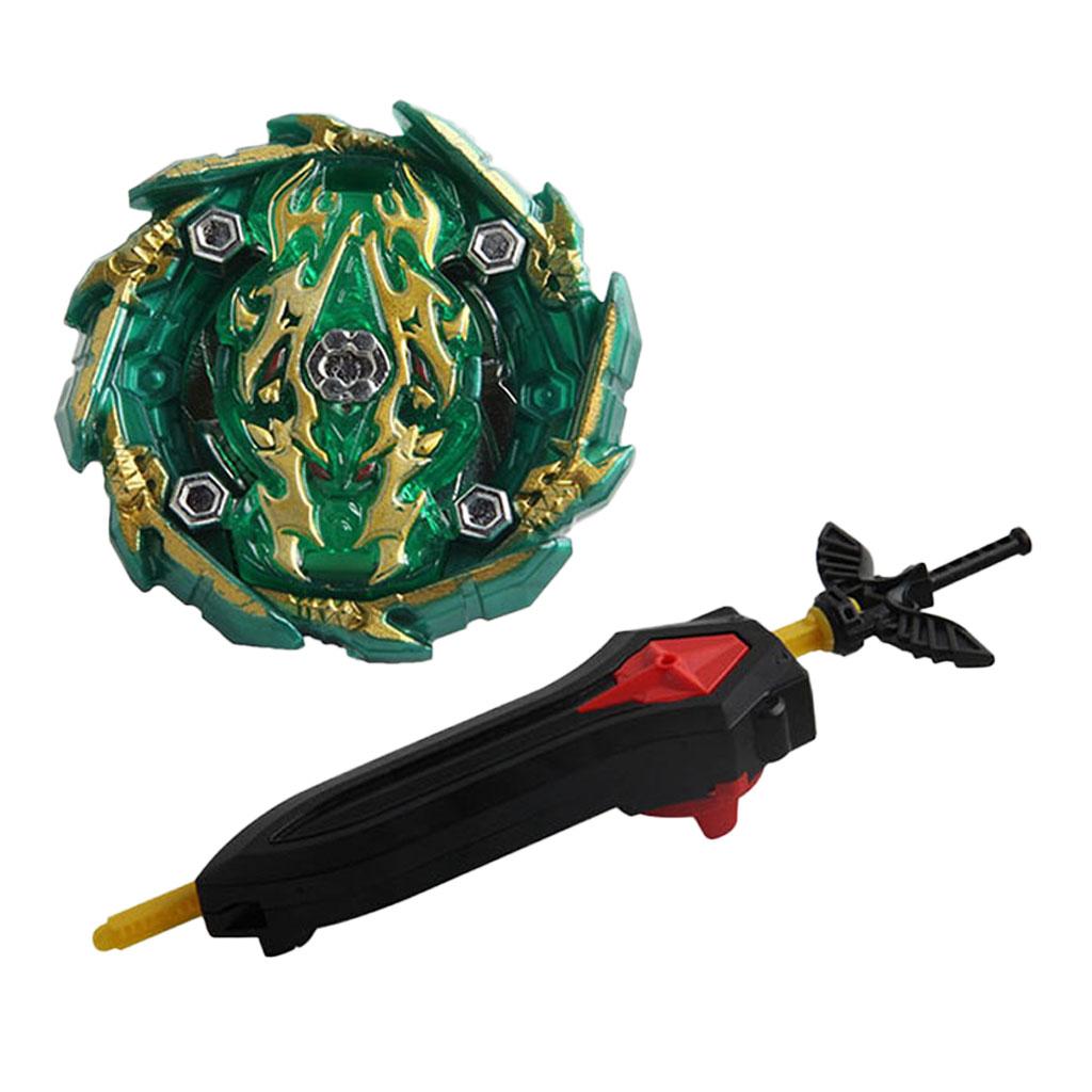 Maxbell Maxbell Metal Fusion Burst Spinning Top Rapidity Fight Master w/ Launcher Toy B-135A
