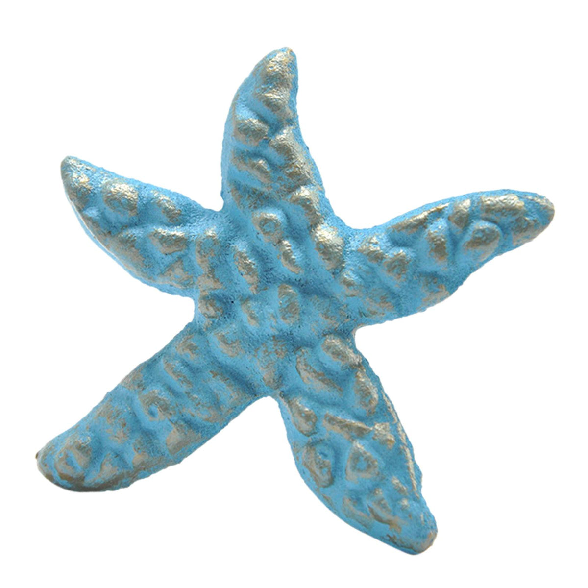 Maxbell Cabinet Knobs Easy Installation Kitchen Cabinet Farmhouse Drawer Pull Handle Sea Stars Blue