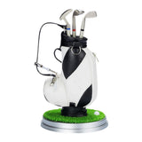 Maxbell Maxbell Golf Bag Pen Holder Desk Gadgets Birthday Gifts Pencil Holder Golf Club Pens black