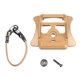 Maxbell Nvg Mount Base Lightweight Helmet Nvg Mount for Outdoor Activities Men Women