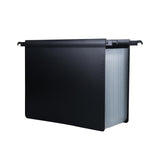 Maxbell Expanding Hanging File Folder Accordion File Organizer for Documents Receipt Clear