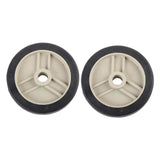 Maxbell 2 Pieces Air Compressor Wheels Effortless Transportation Screws Not Included 5 inch