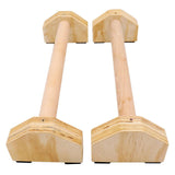 Maxbell Movement Heavy Duty Parallettes Calisthenics Gymnastics Bar Workouts Body Power Improved Grip Exerciser - Aladdin Shoppers