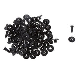 Maxbell 4x50pcs 8mm Car Plastic Rivets Fastener Bumper Fender Push Clips for