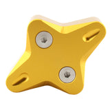 Maxbell Motorcycle Side Stand Foot Enlarger Plate for Yamaha Nmax125 Motorcycle Gold