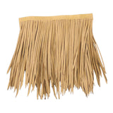 Maxbell Artificial Palm Thatch Roofing Realistic Straw Thatch Roof for Hut Bar Decor Style A