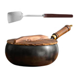Maxbell Nonstick Wok Sautee Cooking Belly Shape Cooking Pot for Camping Home General