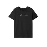 Maxbell Maxbell Womens T Shirt Summer Costume Soft Short Sleeve Top for Shopping XXL Black