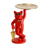 Maxbell 2 Pieces Storage Tray Sculpture Statue Desk Organizer Office Ornament