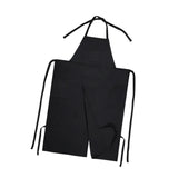 Maxbell Pottery Apron Simple Ceramic Clay Apron for Potters DIY Ceramic Sculpture Black