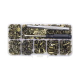 Maxbell Rivet Box Set Steel Rivets for Leather Goods Crafting