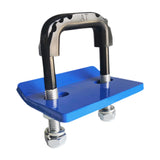 Maxbell Hitch Tightener Bike Rack Protective with Rubber Isolators Anti Rattle Clamp Blue