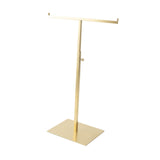 Maxbell Stainless Steel Necklace Earring Holder Jewelry Display Holder for Shop Golden