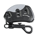 Maxbell Golf Stroke Counter Mini Golf Score Counter for Competition Golf Accessories Black Gray